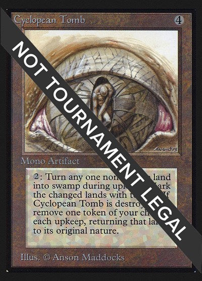 Cyclopean Tomb (IE) (International Edition) Near Mint