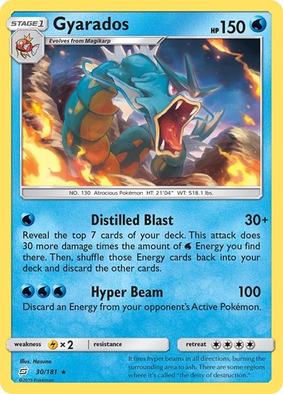 Gyarados (SM - Team Up) Light Play Holofoil