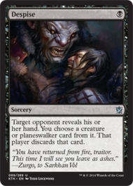 Despise (Khans of Tarkir) Light Play