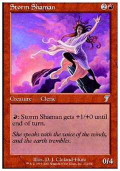 Storm Shaman (7th Edition) Medium Play
