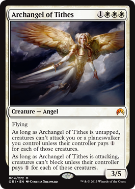 Archangel of Tithes (Magic Origins) Heavy Play