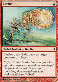 Tarfire (Lorwyn) Heavy Play Foil