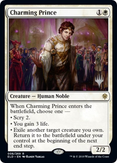 Charming Prince (Promo Pack: Throne of Eldraine) Medium Play