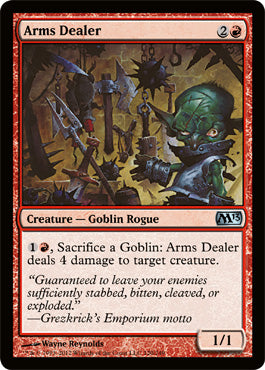 Arms Dealer (Magic 2013 Core Set) Medium Play Foil