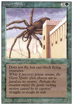 Giant Spider (Revised) Near Mint