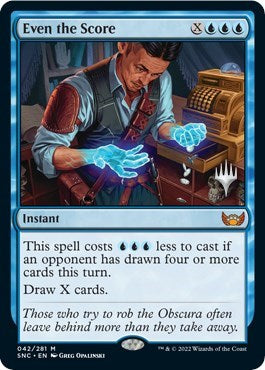 Even the Score|1|0|0.00