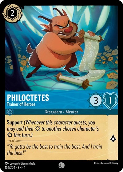 Philoctetes (The First Chapter) Near Mint Cold Foil