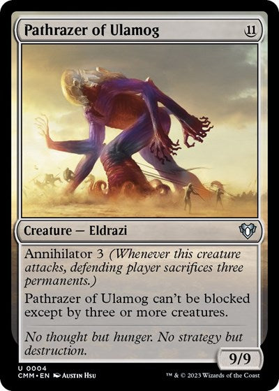 Pathrazer of Ulamog (Commander Masters) Near Mint Foil