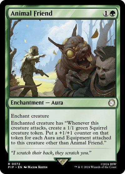 Animal Friend (Universes Beyond: Fallout) Light Play Foil