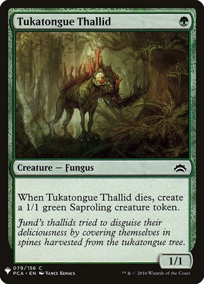 Tukatongue Thallid (Mystery Booster) Medium Play