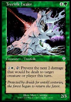 Treefolk Healer (Invasion) Light Play Foil