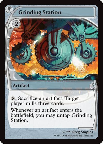 Grinding Station (Future Sight) (Mystery Booster 2) Light Play Foil