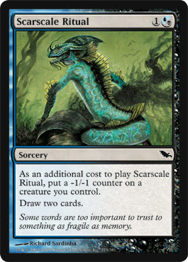 Scarscale Ritual (Shadowmoor) Light Play Foil