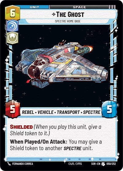 The Ghost Spectre Home Base (Spark of Rebellion) Near Mint Foil
