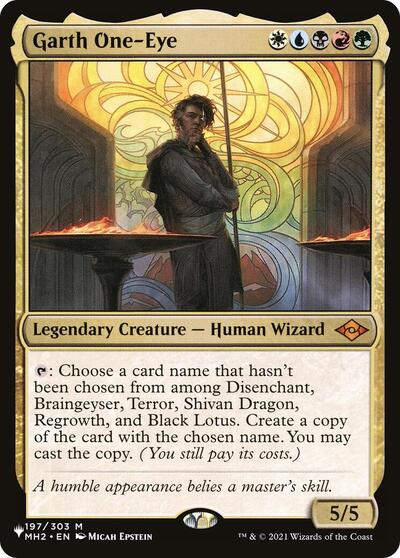 Garth One-Eye (The List) Near Mint