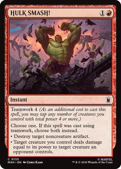 HULK SMASH! (Marvel Super Heroes) Near Mint
