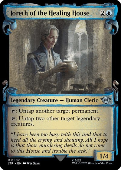 Ioreth of the Healing House (Showcase Scrolls) (Universes Beyond: The Lord of the Rings: Tales of Middle-earth) Light Play Foil