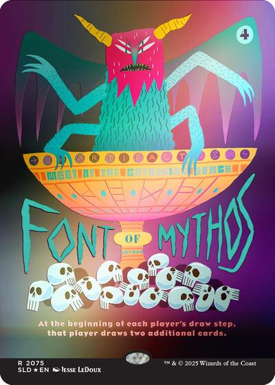 Font of Mythos  Rainbow Foil|1|0|0.00
