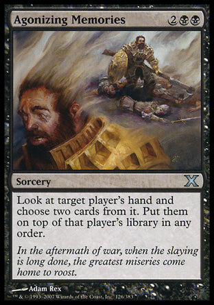 Agonizing Memories (10th Edition) Light Play