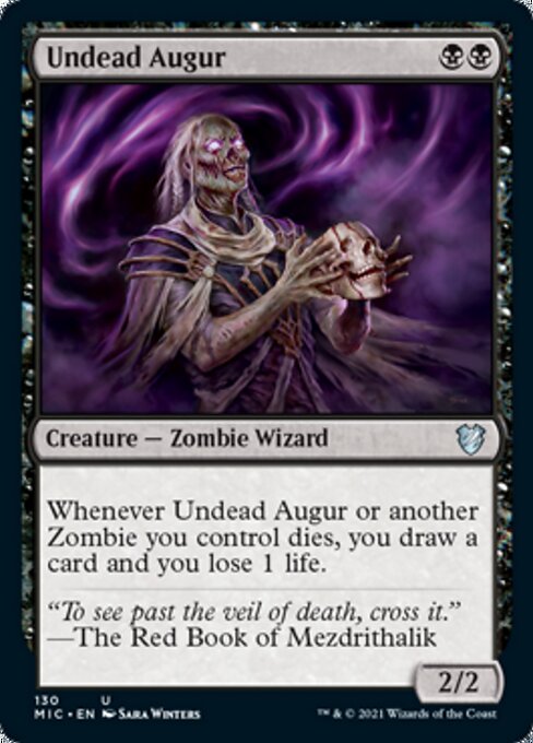 Undead Augur (Commander 2021 Midnight Hunt) Near Mint