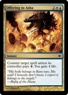 Offering to Asha (Alara Reborn) Light Play Foil