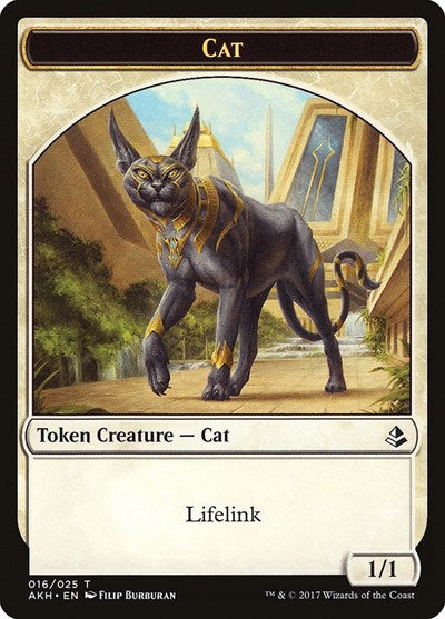 Cat Token (Amonkhet) Light Play