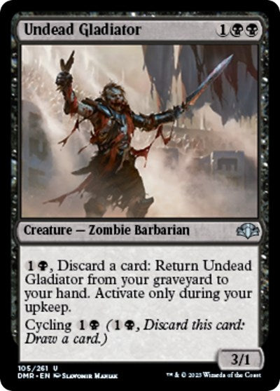 Undead Gladiator (Dominaria Remastered) Near Mint