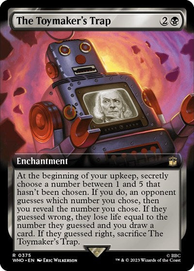 The Toymaker's Trap (Extended Art) (Universes Beyond: Doctor Who) Near Mint Foil