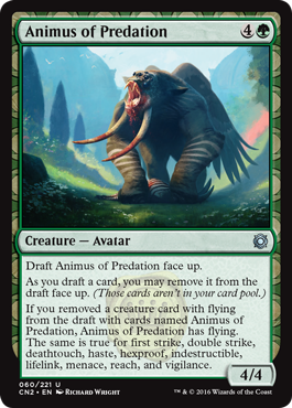 Animus of Predation (Conspiracy: Take the Crown) Light Play Foil