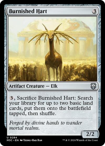 Burnished Hart (Commander: Modern Horizons 3) Light Play
