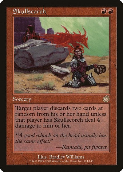 Skullscorch (Torment) Medium Play Foil