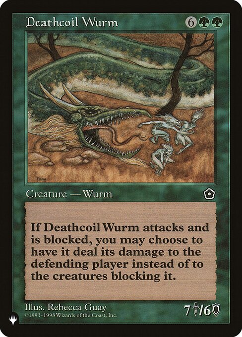 Deathcoil Wurm (The List) Light Play