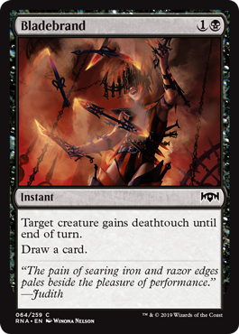 Bladebrand (Ravnica Allegiance) Light Play Foil