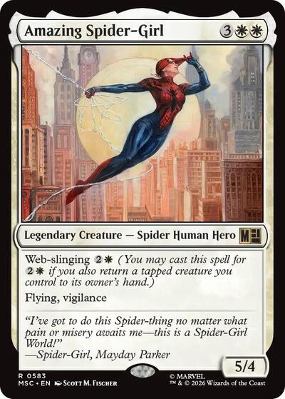 Amazing Spider-Girl (Commander: Marvel Super Heroes) Near Mint