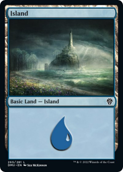 Island (265) (Dominaria United) Near Mint