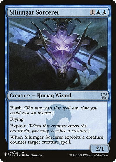 Silumgar Sorcerer (The List) Near Mint