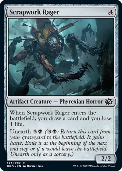 Scrapwork Rager (The Brothers' War) Light Play