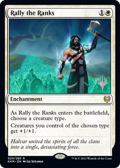 Rally the Ranks (Promo Pack: Kaldheim) Near Mint Foil