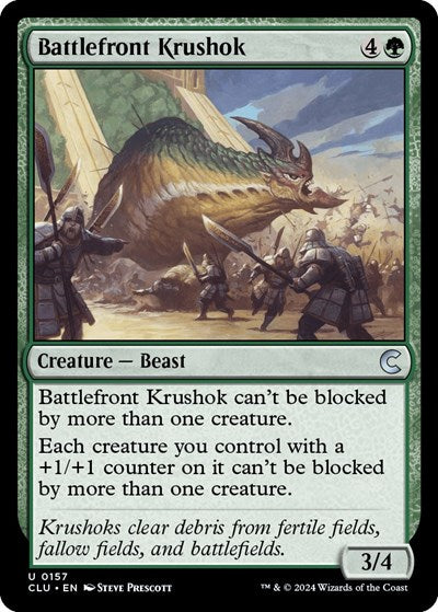 Battlefront Krushok (Ravnica: Clue Edition) Light Play