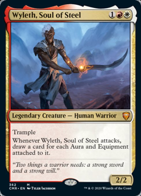 Wyleth, Soul of Steel (Commander 2020 Commander Legends) Damaged / Poor Foil