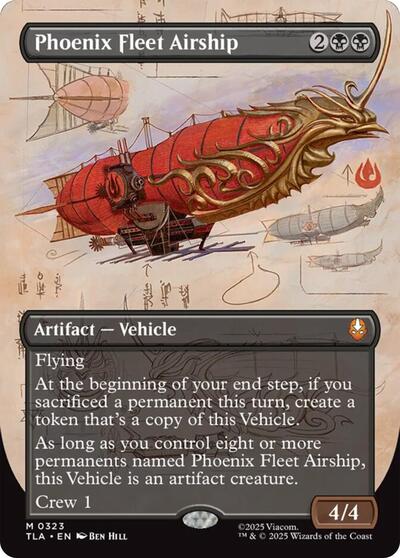 Phoenix Fleet Airship  Borderless|0|0|0.00