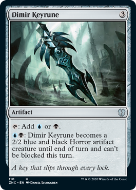 Dimir Keyrune (Commander 2020 Zendikar Rising) Near Mint