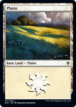 Plains (251) (Throne of Eldraine) Near Mint