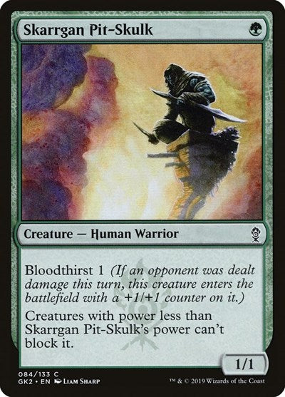 Skarrgan Pit-Skulk (Ravnica Allegiance: Guild Kits) Heavy Play