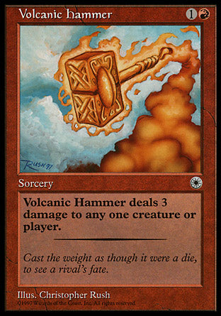 Volcanic Hammer (Portal) Medium Play