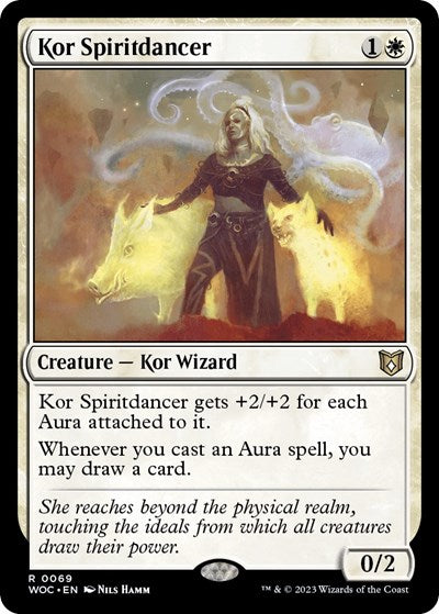 Kor Spiritdancer (Commander: Wilds of Eldraine) Near Mint