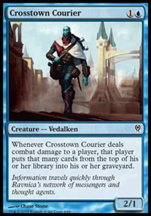 Crosstown Courier (Duel Decks: Jace vs Vraska) Light Play
