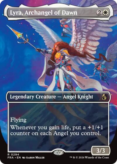 Lyra  Archangel of Dawn  Borderless|1|0|0.00