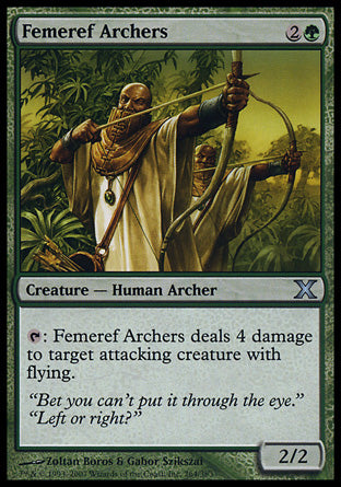 Femeref Archers (10th Edition) Medium Play Foil