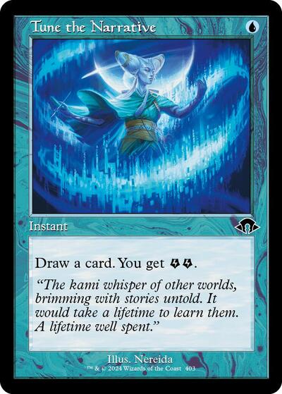 Tune the Narrative (Retro Frame) (Modern Horizons 3) Light Play